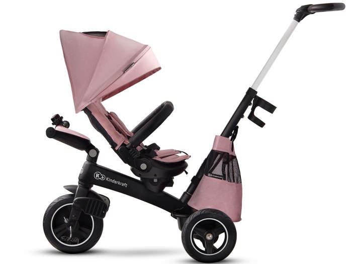 Kinderkraft Easytwist Tricycle - Mauvelous Pink