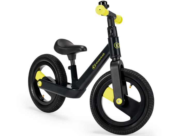 Kinderkraft GoSwift Balance Bike - Black Volt