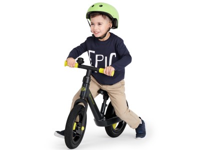 Kinderkraft GoSwift Balance Bike - Black Volt