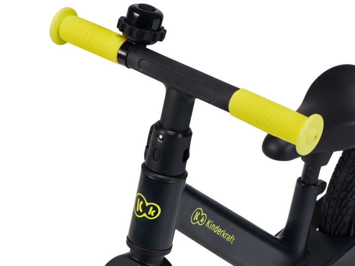 Kinderkraft GoSwift Balance Bike - Black Volt