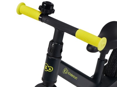 Kinderkraft GoSwift Balance Bike - Black Volt