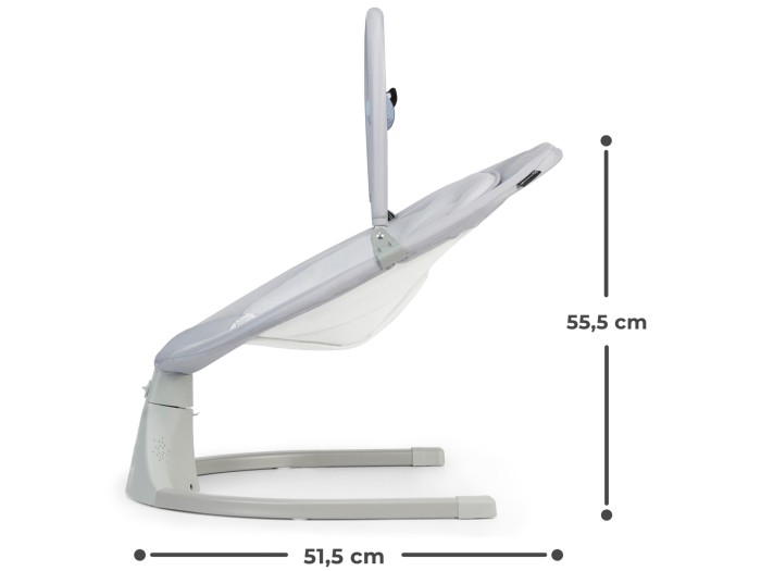 Kinderkraft Luli Baby Rocker - Grey