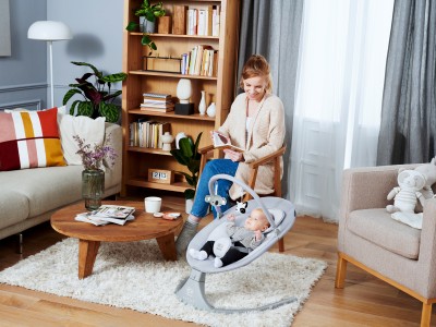 Kinderkraft Luli Baby Rocker - Grey