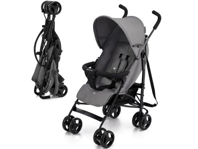 Kinderkraft TIK pushchair - Stone Grey bundle demo